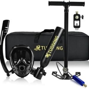 Complete Diving Kit – T-1000 + Hand Pump + Turbocharger + Sub-Mask